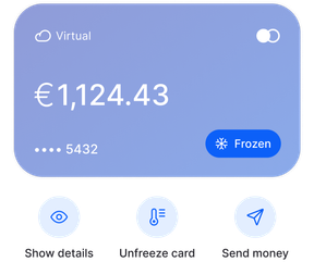 Freeze Card